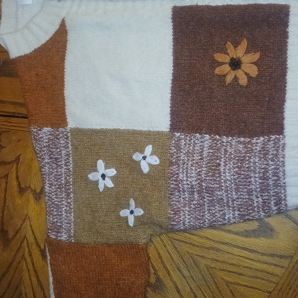 ' Multicolor Patchwork Cardigan - Picture 2 of 3